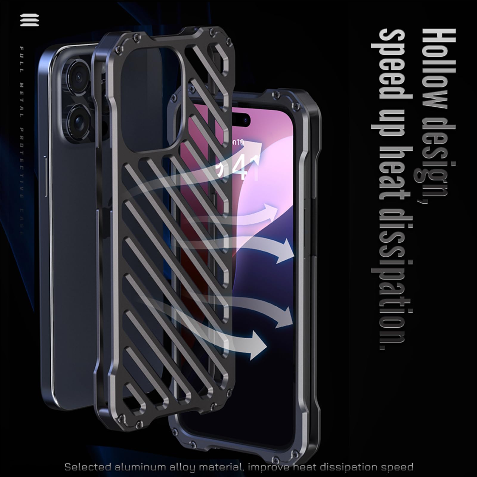 Amazon.com: Heat Dissipation Case for iPhone 16 Pro Max/16